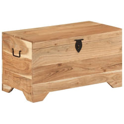 Vidaxl - Coffre de rangement Bois d'acacia solide