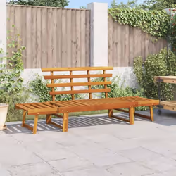 Description générale Ce banc de jardin d'extérieur 2 en 1 combine style et fonctionnalité, devenant le point central de votre ...