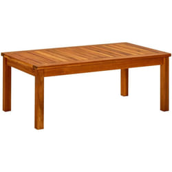 vidaXL Table basse de jardin 90x50x36 cm Bois solide d'acacia - TU