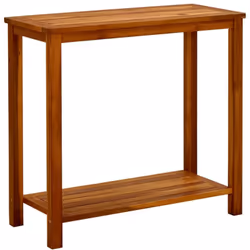 Cette table console en bois apporte une touche pratique et intemporelle à votre décoration intérieure. La table de jardin est ...