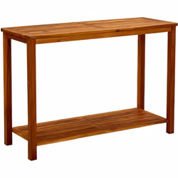 Cette table console en bois apporte une touche pratique et intemporelle à votre décoration intérieure. La table de jardin est ...