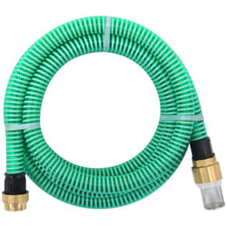Vidaxl - Tuyau d'aspiration avec raccords en laiton vert 1,1' 10 m pvc