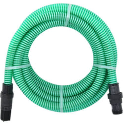 Vidaxl - Tuyau d'aspiration avec raccords en pvc vert 1' 4 m pvc
