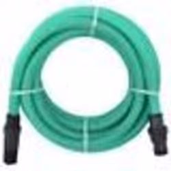 vidaXL Tuyau d'aspiration avec raccords en PVC vert 1" 10 m PVC