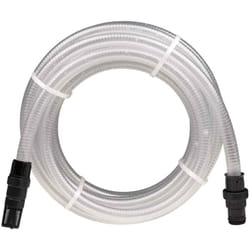 Vidaxl - Tuyau d'aspiration avec raccords en pvc transparent 1' 10 m pvc