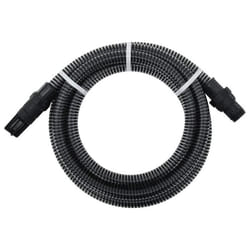 Tuyau daspiration - vidaXL - 7 m - PVC noir - 1 - Utilisation extérieure