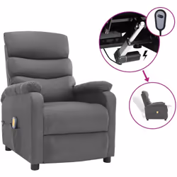 Ce fauteuil inclinable électrique de massage spécialement conçu est une excellente solution d’assise et un complément parfait ...