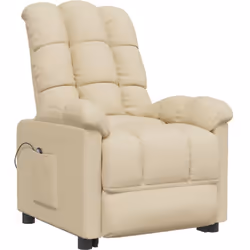 Asseyez-vous et détendez-vous dans ce fauteuil inclinable électrique très confortable ! Fonction d'inclinaison électrique : l ...