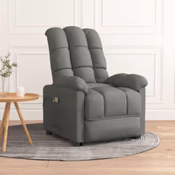 VidaXL 3073759 Fauteuil massant électrique Gris