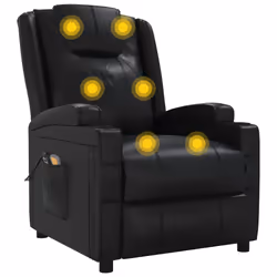 VidaXL 3073795 Fauteuil massant électrique Noir - Vue supplémentaire 8