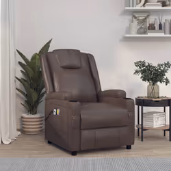 VidaXL 3073797 Fauteuil massant électrique Marron - Vue supplémentaire 2
