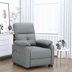 VidaXL 3073813 Fauteuil massant électrique Gris