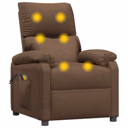 VidaXL 3073829 Fauteuil massant électrique Marron - Vue supplémentaire 7