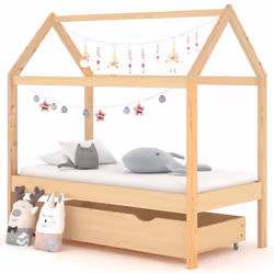 VidaXL 322136 Lit pour enfant Bois
