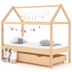 VidaXL 322137 Lit pour enfant Bois