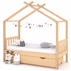 VidaXL 322146 Lit pour enfant Bois