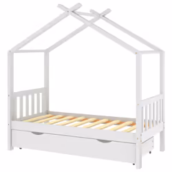 VidaXL 322149, Blanc, Bois, 80 x 160 mm, 1 pièce(s)