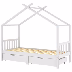 VidaXL 322150, Blanc, Bois, 90 x 200 mm, 1 pièce(s)