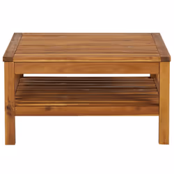 VidaXL 316281 banc de jardin Bois d'acacia, Tissu, Polyester - Vue supplémentaire 4
