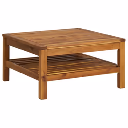 VidaXL 316285 banc de jardin Bois d'acacia, Tissu, Polyester