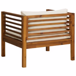 VidaXL 316294 banc de jardin Bois d'acacia, Tissu, Polyester - Vue supplémentaire 5