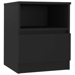 VidaXL 806159 Table de nuit et table de chevet Noir