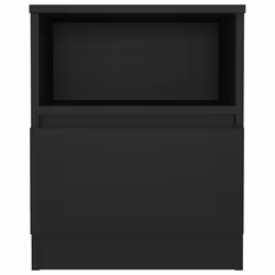VidaXL 806159 Table de nuit et table de chevet Noir