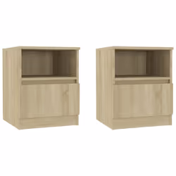 VidaXL 806164, Chêne, Bois, 400 mm, 400 mm, 500 mm, 2 pièce(s)