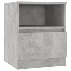 VidaXL 806165 Table de nuit et table de chevet Couleur du béton