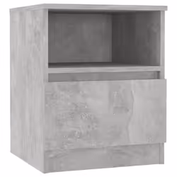 VidaXL 806166 Table de nuit et table de chevet Couleur du béton