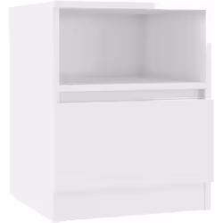 VidaXL 806169, Blanc, Bois, 400 mm, 400 mm, 500 mm, 1 pièce(s)