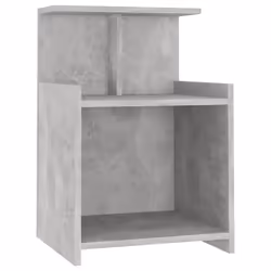 VidaXL 806184 Table de nuit et table de chevet Couleur du béton