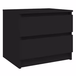 VidaXL 806195, Noir, Bois, 500 mm, 390 mm, 435 mm, 1 pièce(s)