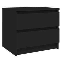 VidaXL 806195 Table de nuit et table de chevet Noir
