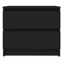 VidaXL 806195 Table de nuit et table de chevet Noir