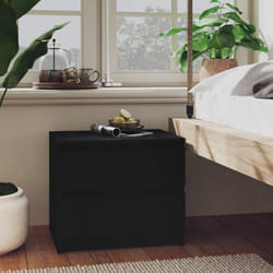 VidaXL 806196 Table de nuit et table de chevet Noir