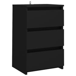 VidaXL 806213 Table de nuit et table de chevet Noir