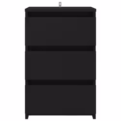VidaXL 806214 Table de nuit et table de chevet Noir - Vue supplémentaire 4