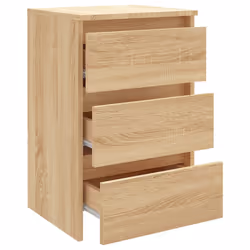 VidaXL 806218 Table de nuit et table de chevet Chêne - Vue supplémentaire 5