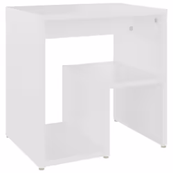 VidaXL 806329, Blanc, Bois, 400 mm, 300 mm, 400 mm, 2 pièce(s)