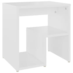 VidaXL 806329 Table de nuit et table de chevet Blanc