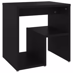 VidaXL 806331 Table de nuit et table de chevet Noir