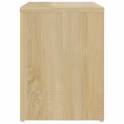 VidaXL 806334 Table de nuit et table de chevet Chêne - Vue supplémentaire 4