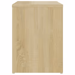 VidaXL 806335 Table de nuit et table de chevet Chêne - Vue supplémentaire 4