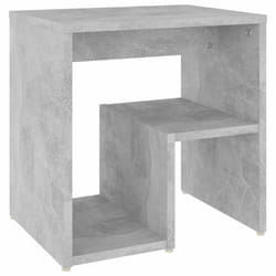 VidaXL 806336 Table de nuit et table de chevet Couleur du béton
