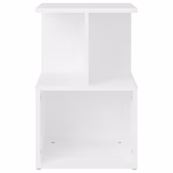 VidaXL 806346 Table de nuit et table de chevet Blanc - Vue supplémentaire 4