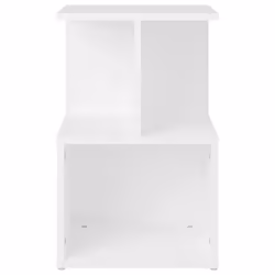 VidaXL 806347 Table de nuit et table de chevet Blanc - Vue supplémentaire 4