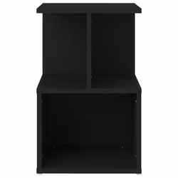 VidaXL 806349 Table de nuit et table de chevet Noir - Vue supplémentaire 4