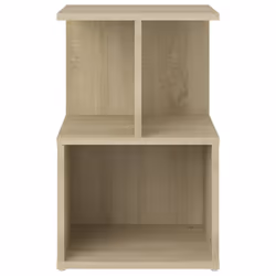VidaXL 806353 Table de nuit et table de chevet Chêne - Vue supplémentaire 4