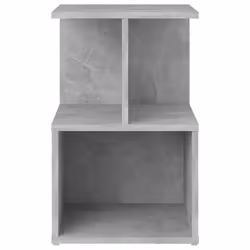 VidaXL 806354 Table de nuit et table de chevet Couleur du béton - Vue supplémentaire 4